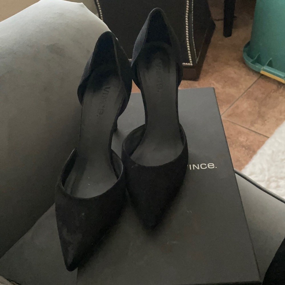 Vince Celeste 7.5 pumps black suede